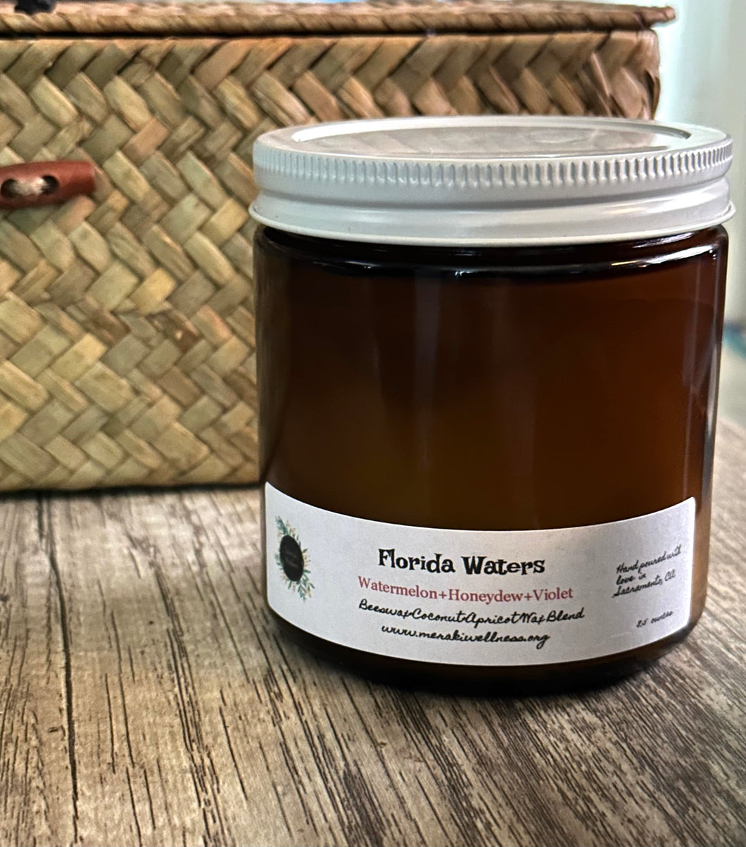 Florida Waters Meditation Candle